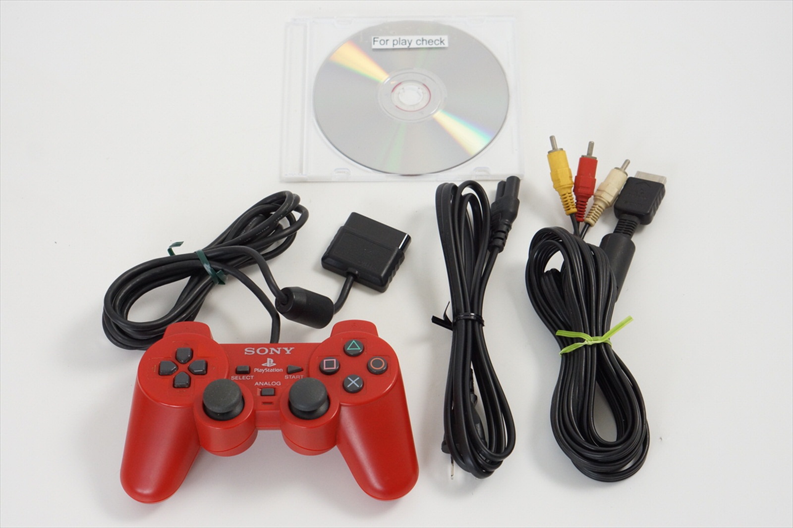 PS2 Playstation2 Slim CINNABAR RED Console System 90000 CR
