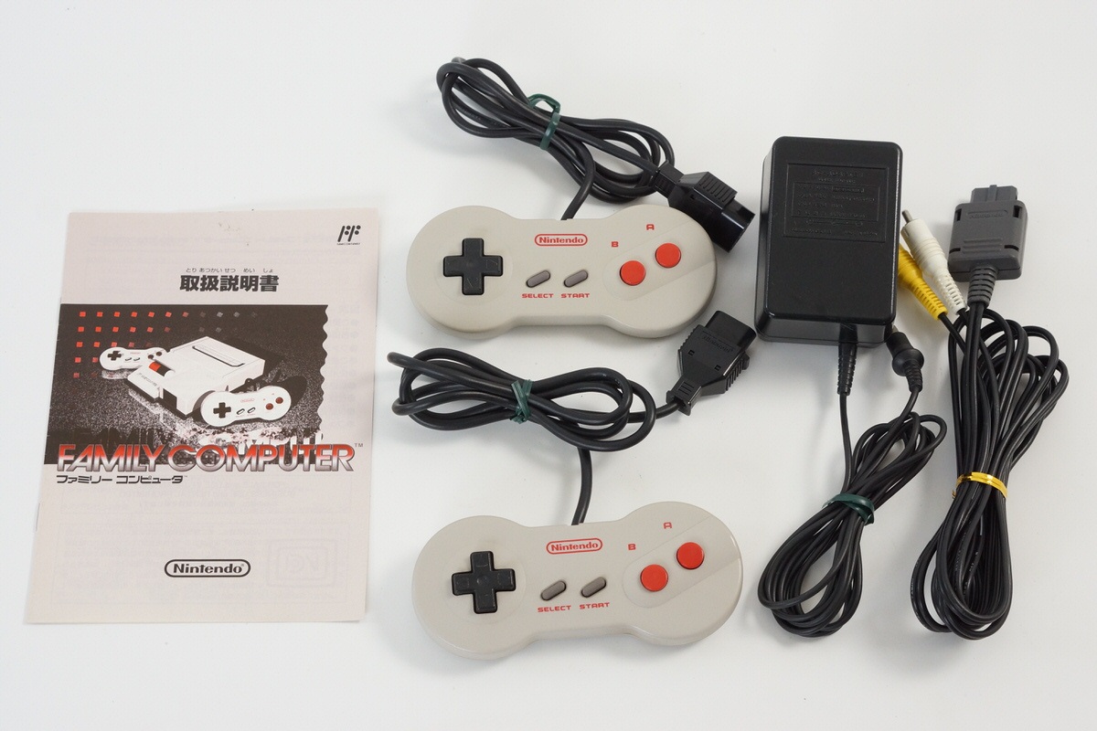 珀*様 8FF648 NintendoファミリーコンピュータHVC-101+ソフ Nintendo New Famicom Console HVC-101 JP-NES Japanese