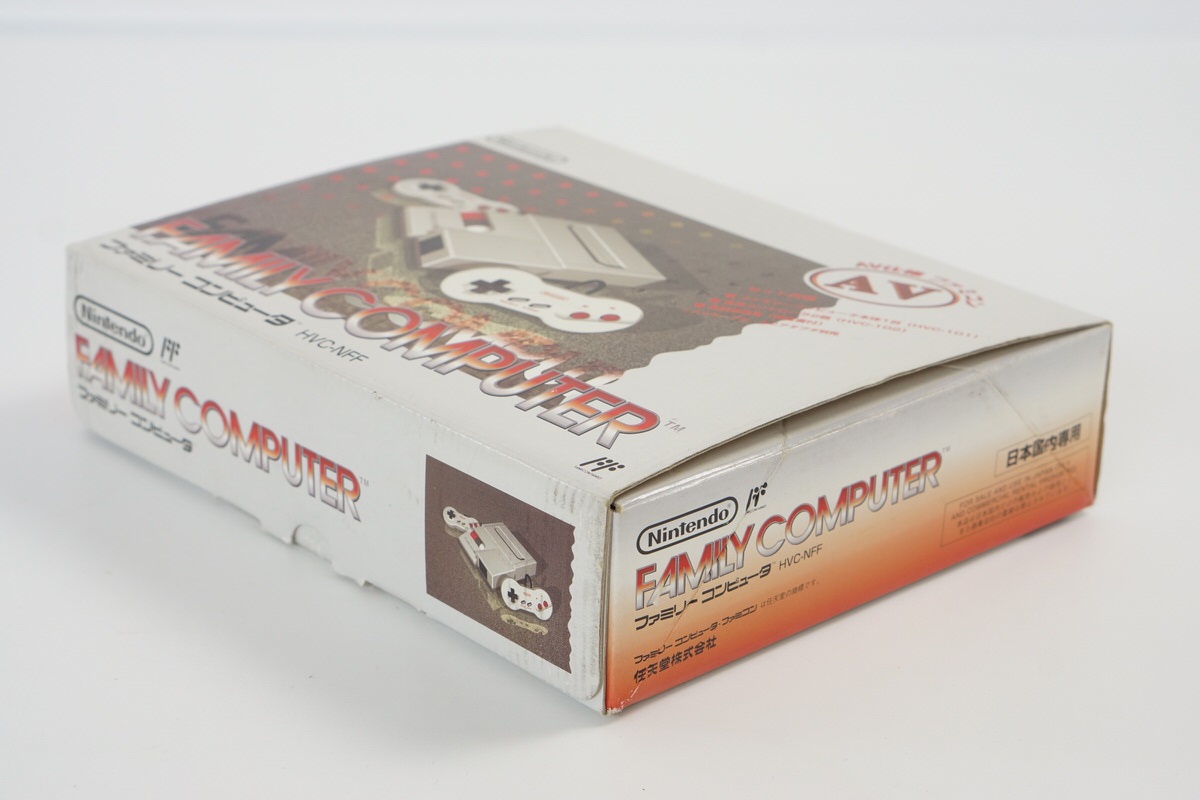 New Famicom AV Console Boxed Tested System NINTENDO HVC-101