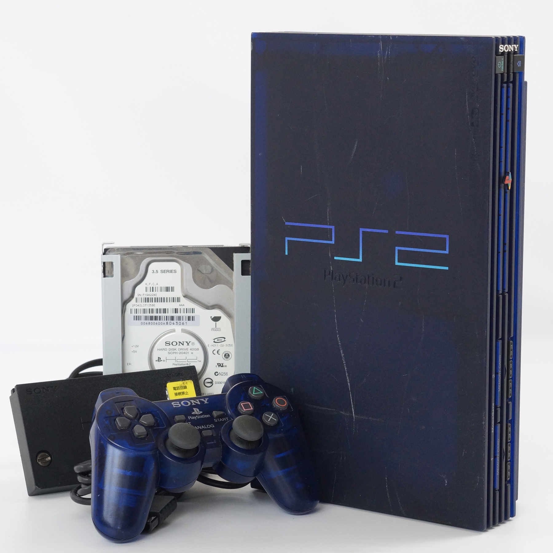 PS2 BB Console Midnight Blue SCPH-50000 MB/NH System PS2 BB Console Midnight Blue SCPH-50000 MB/NH System