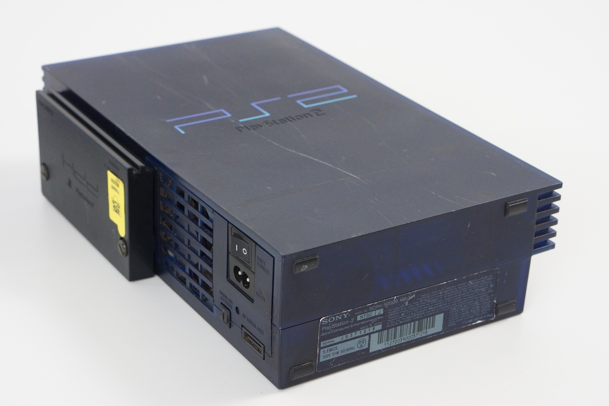 PS2 BB Console Midnight Blue SCPH-50000 MB/NH System