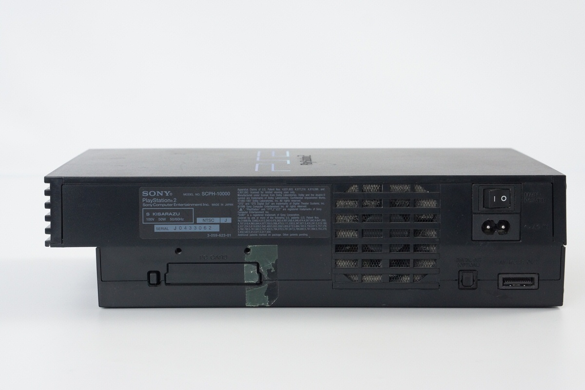 PS2 Console SCPH-10000 Playstation 2 Made in Japan Tested System