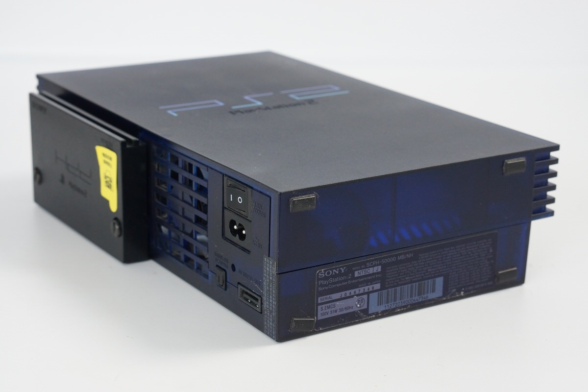 PS2 BB Console Midnight Blue SCPH-50000 MB/NH Tested System