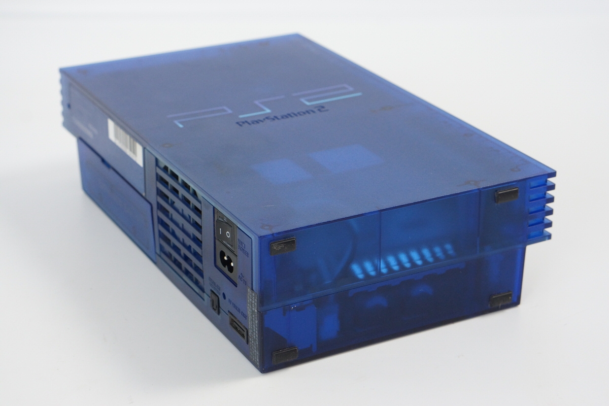 PS2 OCEAN BLUE Console System Made in Japan SCPH-37000 L NTSC-J