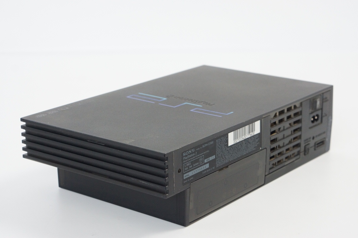 PS2 Console ZEN BLACK SCPH-37000 B Tested System Made in japan