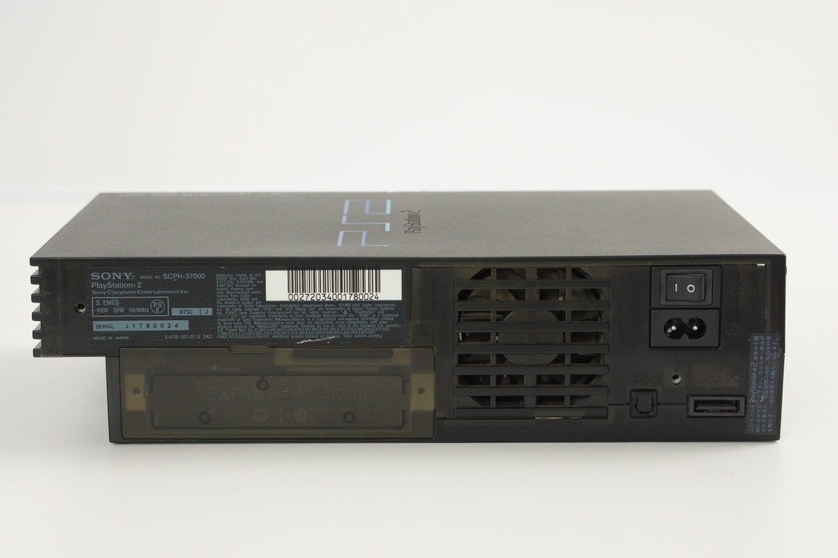 Sony PS2 ZEN BLACK Console SCPH-37000 Tested System 1024