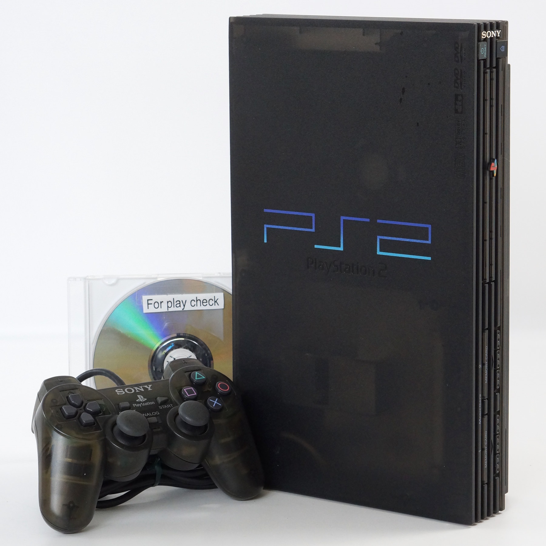 SONY PlayStation2 SCPH-37000 B禅ブラック限定品 Sony PS2 ZEN BLACK Console SCPH-37000 Tested System 1024