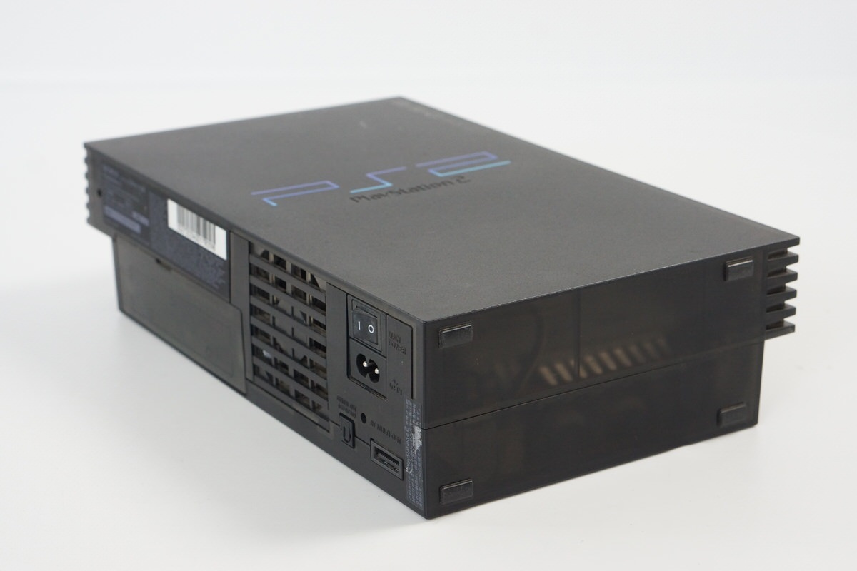 PS2 Console ZEN BLACK SCPH-37000 B Tested System Made in