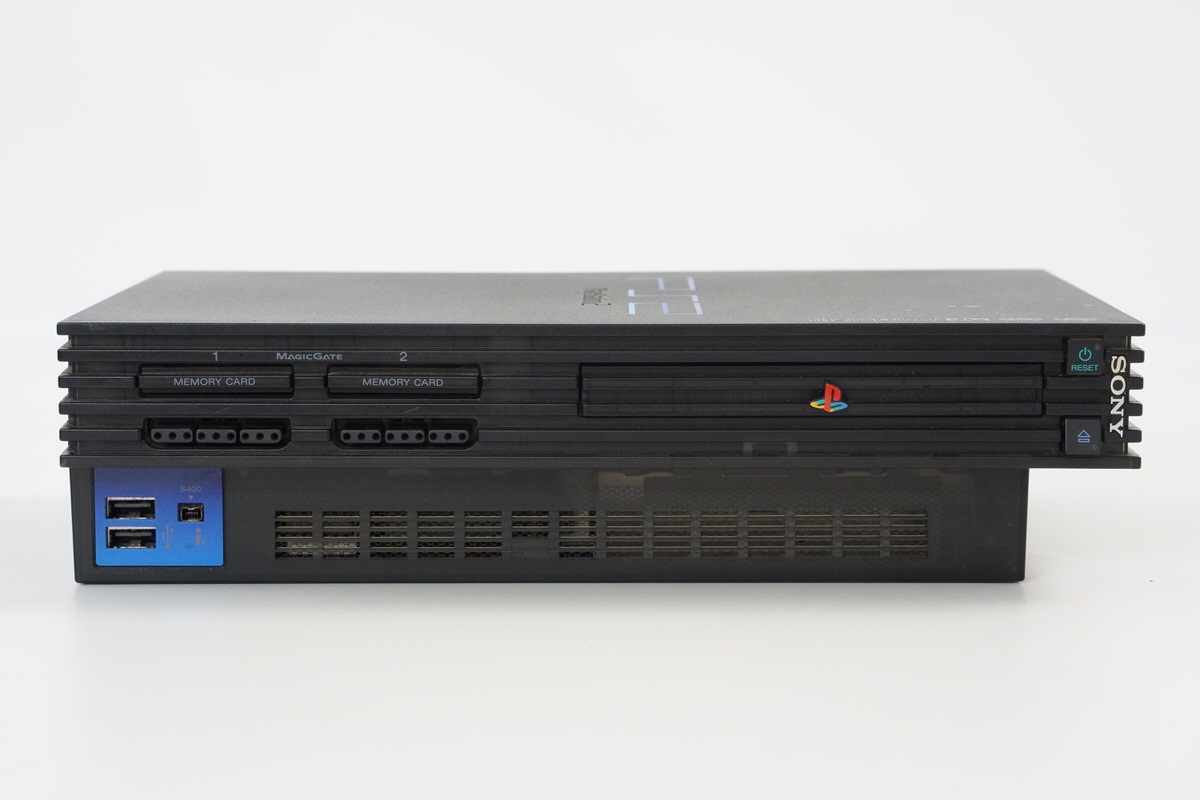 SONY PlayStation2 SCPH-37000 B禅ブラック限定品 PS2 ZEN BLACK Console SCPH-37000 B Tested System Made in