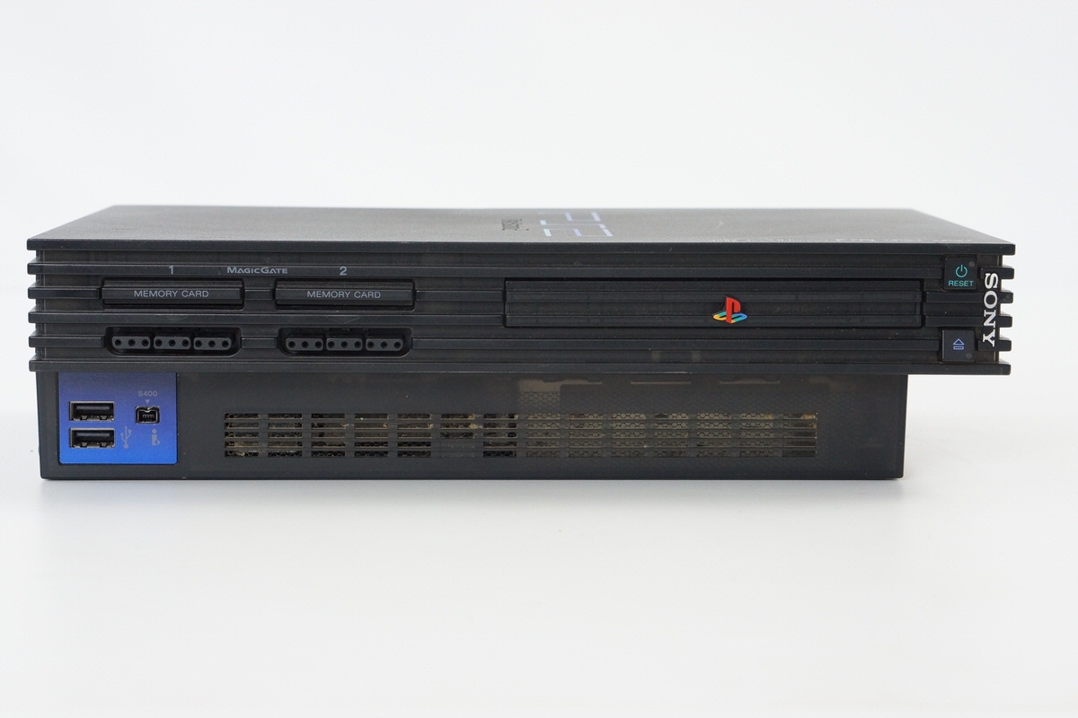 PS2 Console ZEN BLACK SCPH-37000 B Tested System Made in japan