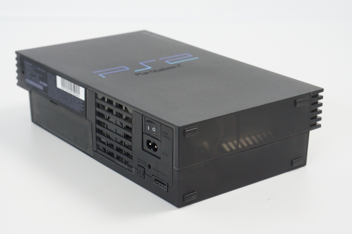 PS2 Console ZEN BLACK SCPH-37000 B Tested System Made in