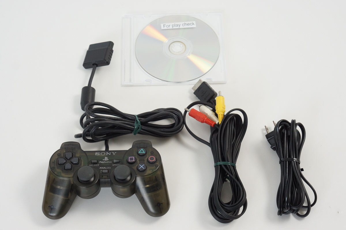 プレイステーション2 PS2 Console ZEN BLACK SCPH-37000 B Tested System Made in