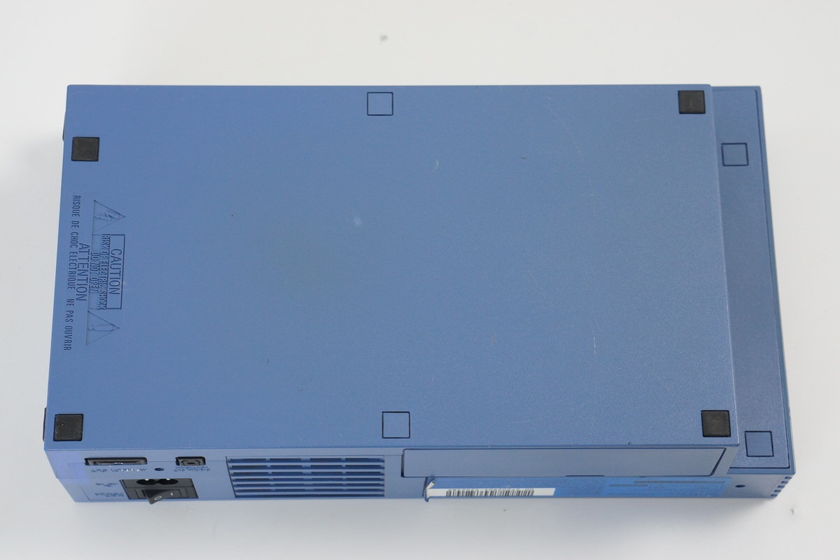 PS2 Console SCPH-39000TB Toys Blue Tested system Made in japan