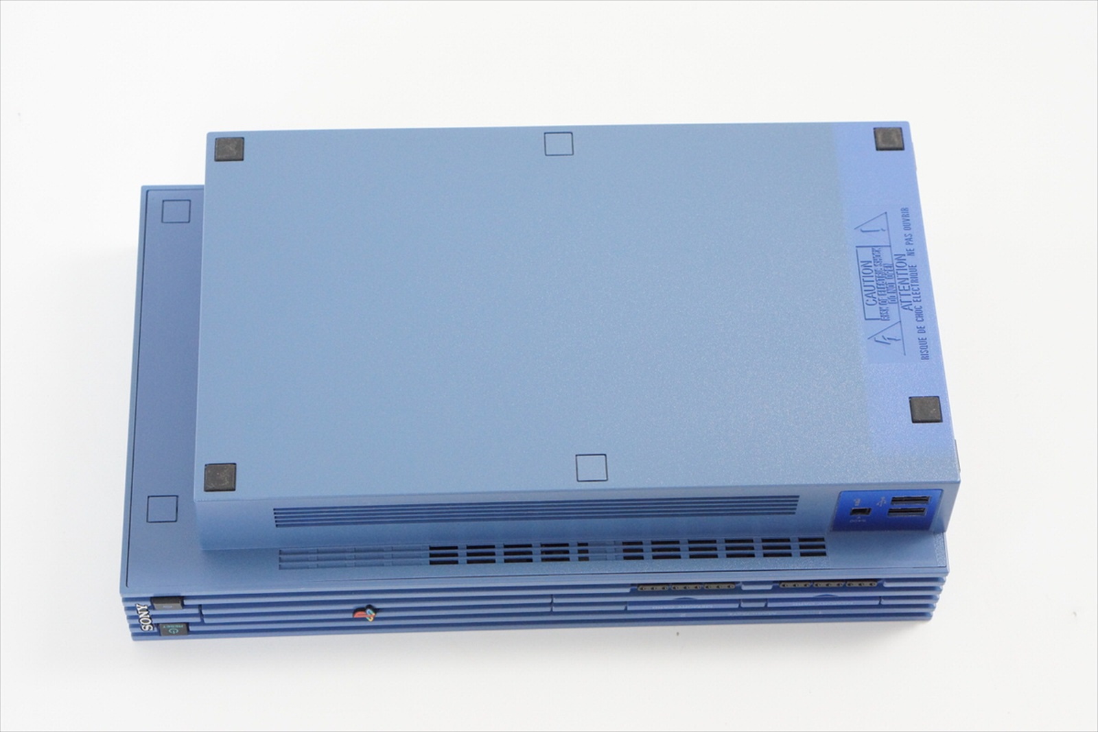 PS2 Console SCPH-39000TB Toys Blue Tested system Made in