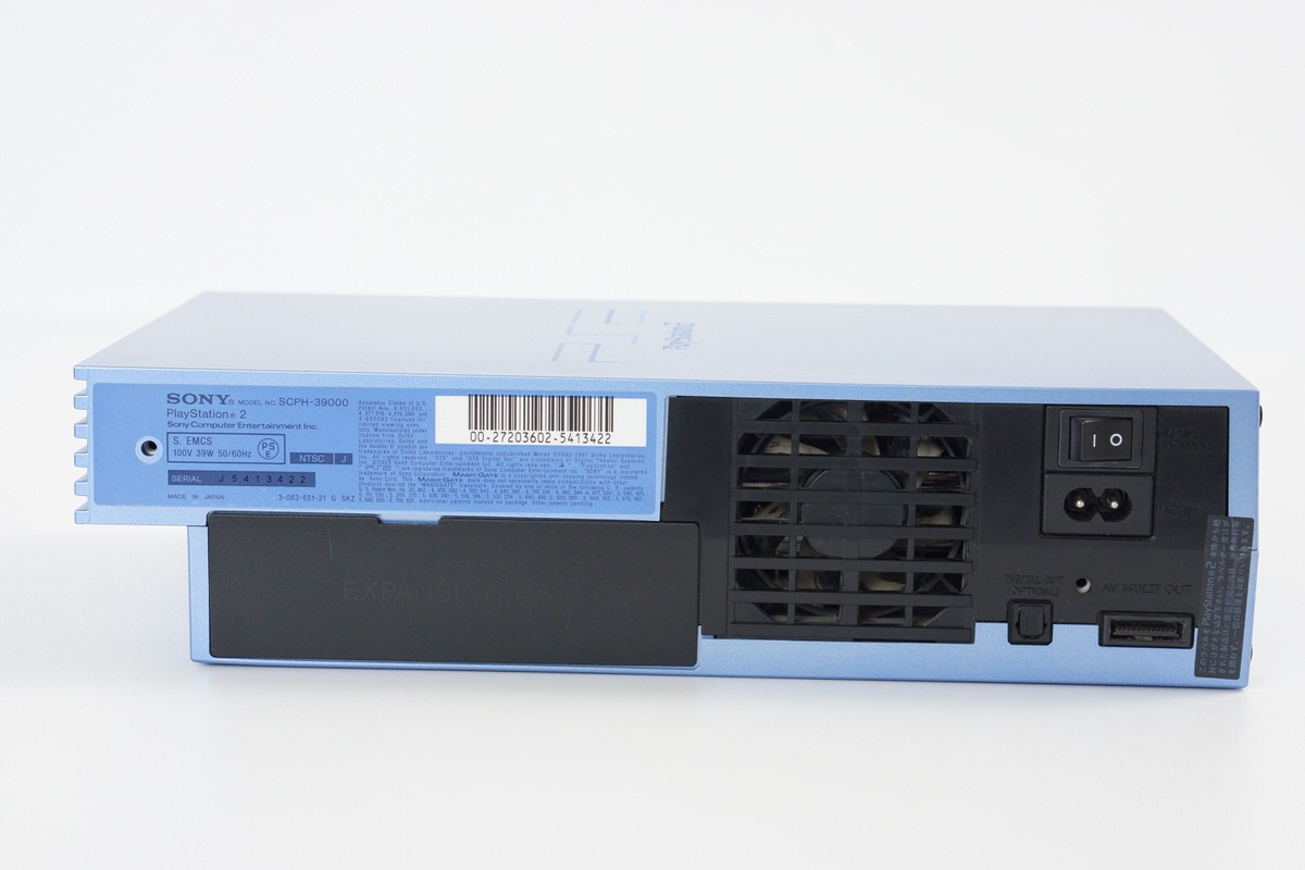 PS2 Console SCPH-39000 AQ AQUA NTSC-J Tested System Japan