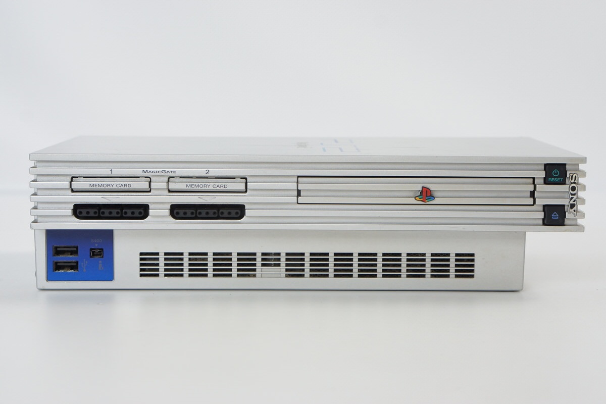 PS2 SILVER Console SCPH-39000 S Tested System Japan Playstation