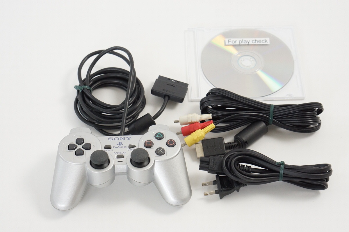 PS2 SILVER Console System Made in japan SCPH-39000 S NTSC-J