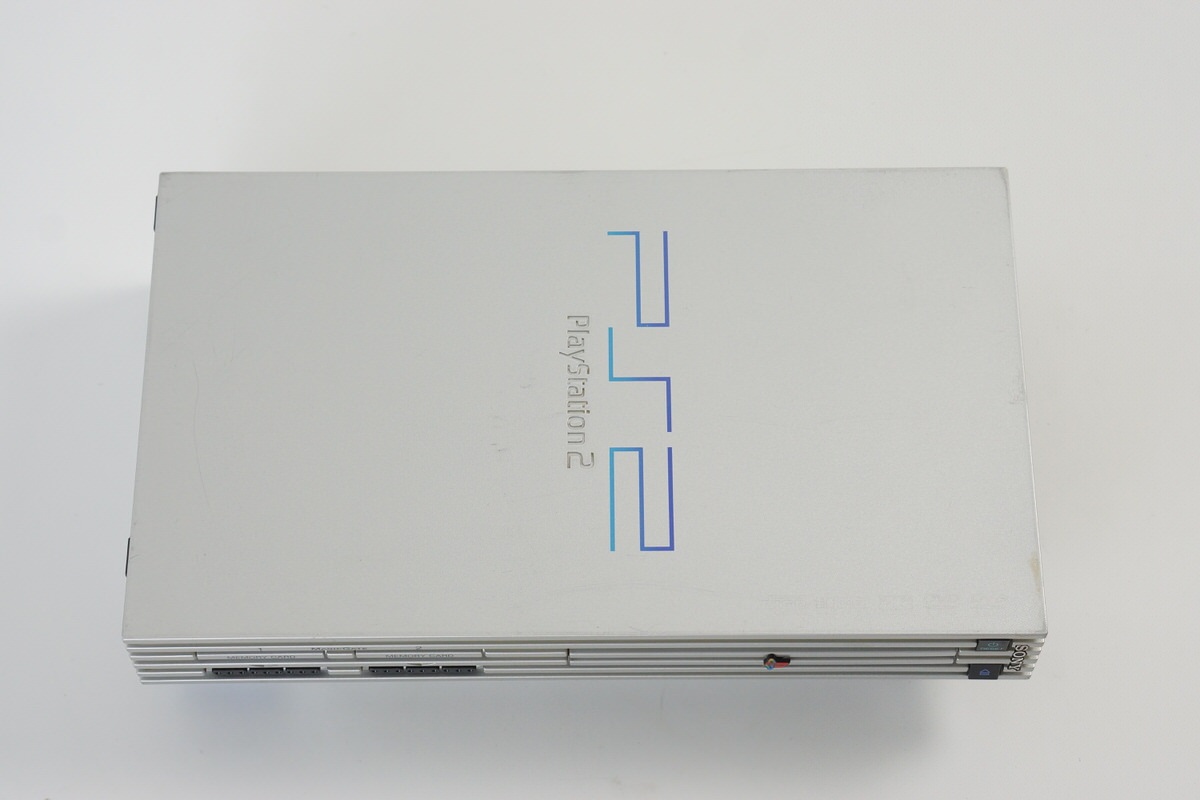 PS2 SILVER Console SCPH-39000 S Tested System Japan
