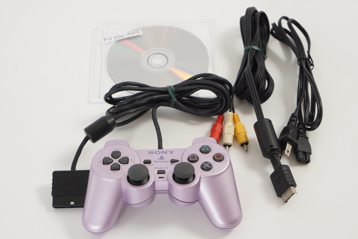 PS2 SAKURA PINK Console Playstation 2 Tested System SCPH