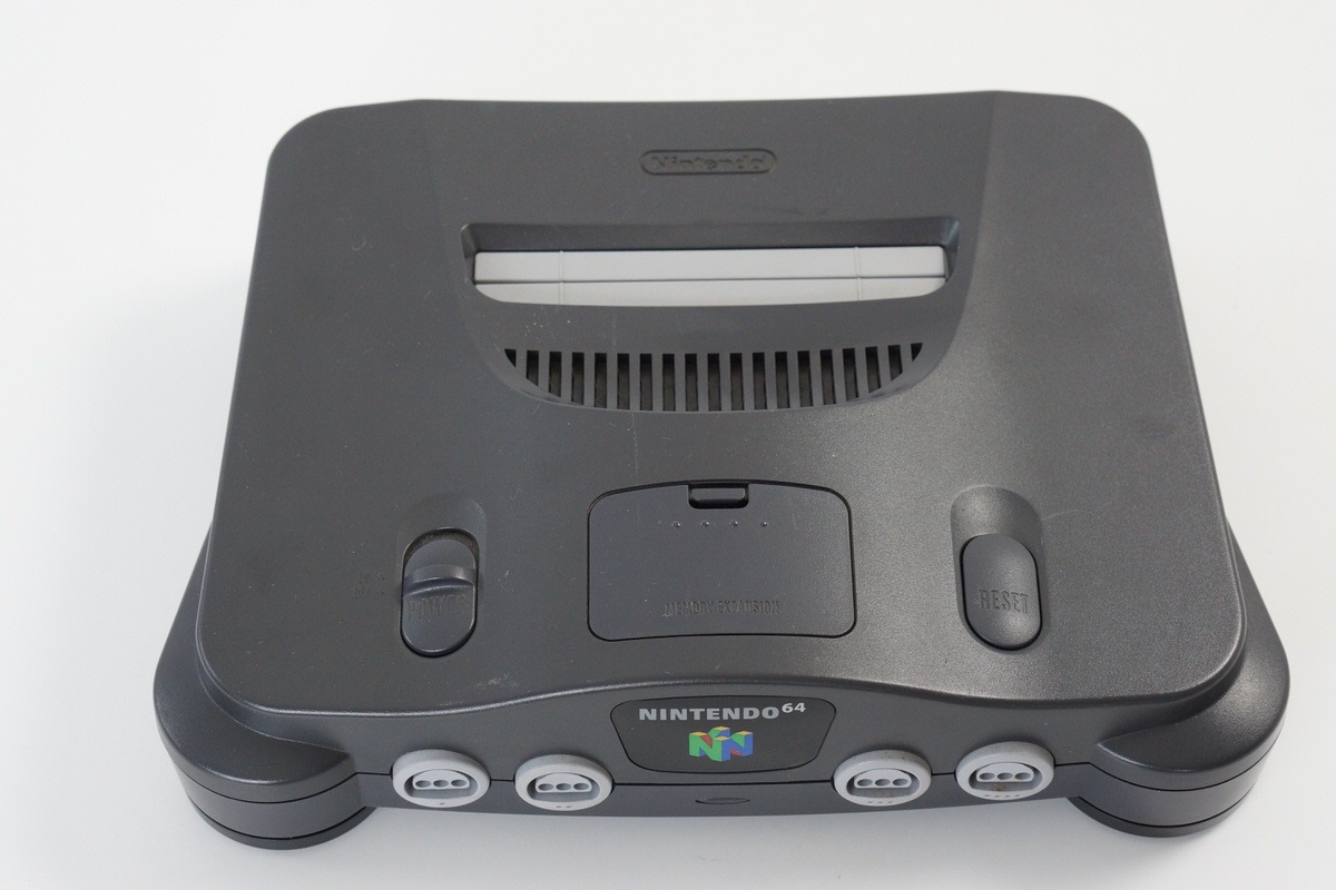 Nintendo 64 Console Boxed NUS-001 Tested System GREY -NTSC-J