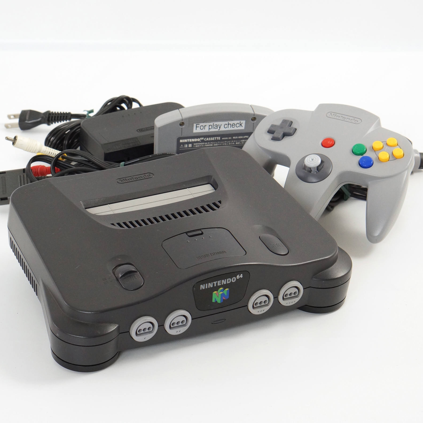 Nintendo 64 Console -NTSC universal insert- NUS-001 Tested System