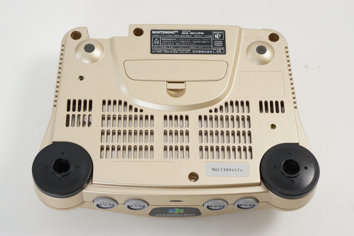 Nintendo 64 GOLD Console Boxed wz Expansion Pak Tested System Game