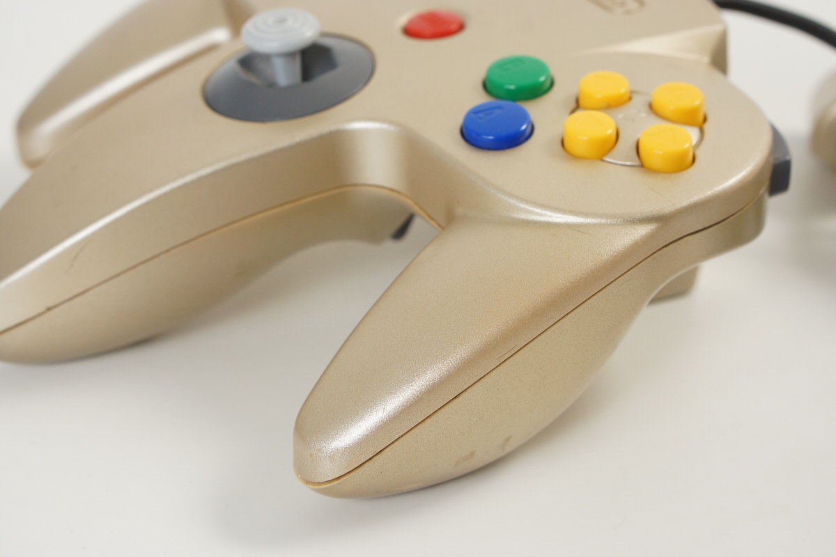 Nintendo 64 GOLD Console Boxed wz Expansion Pak Tested System Game