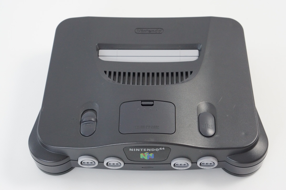 Nintendo 64 Console Boxed NUS-001 Tested System GREY -NTSC-J