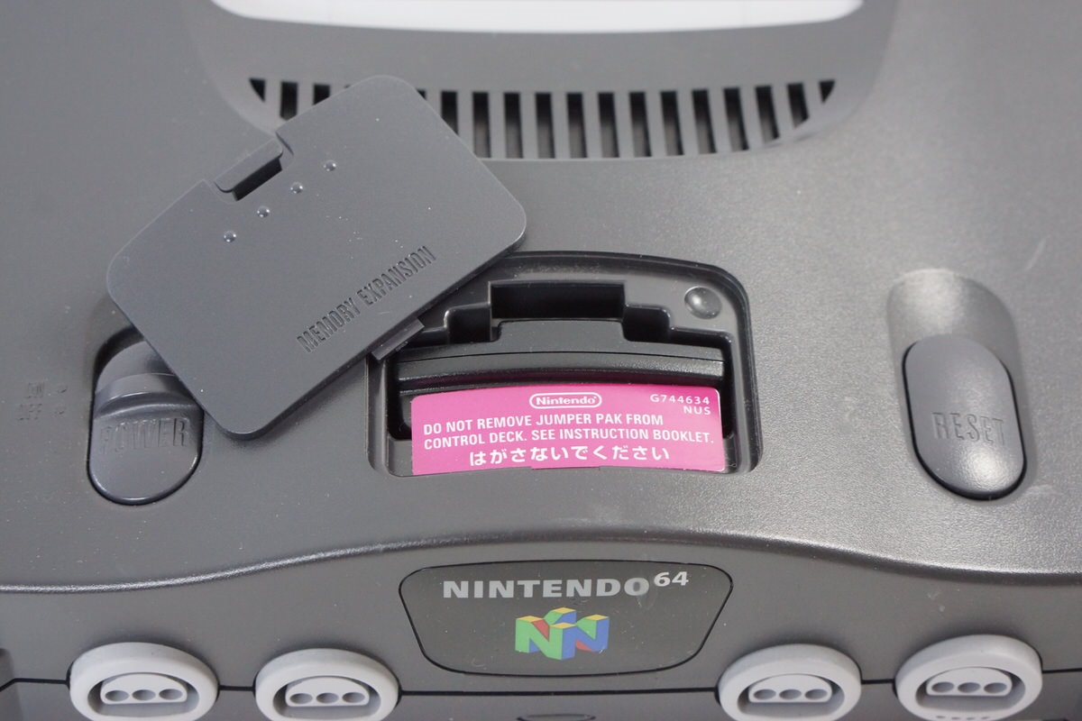 Nintendo 64 Console Boxed NUS-001 Tested System GREY -NTSC-J