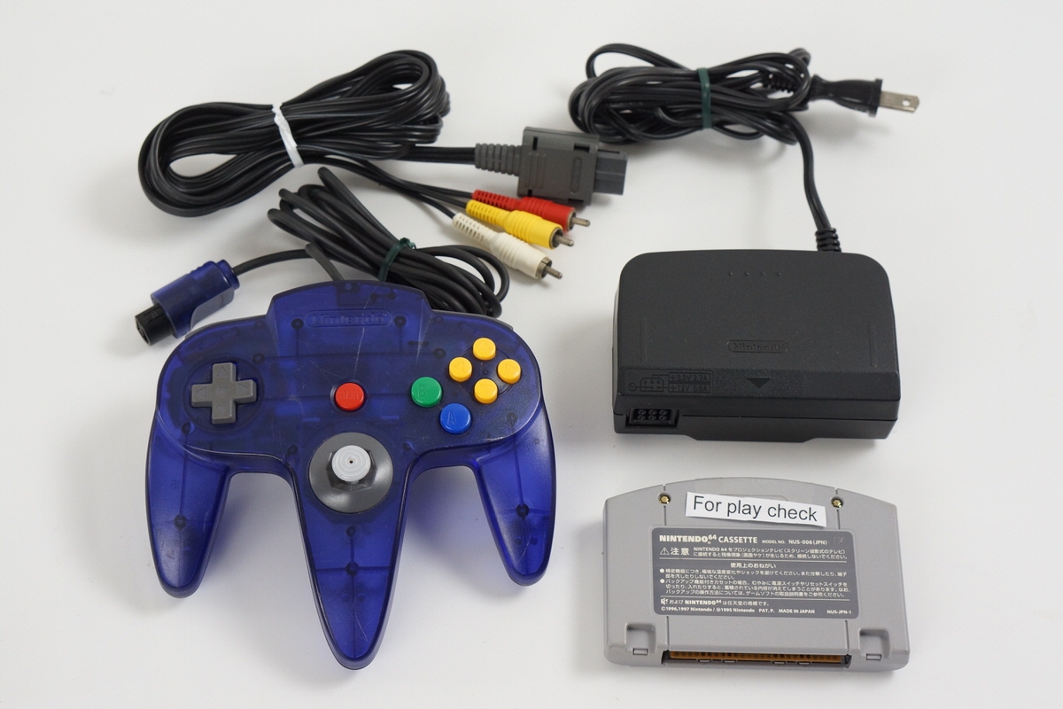 NINTENDO64 本体＋カセット5本セット - メルカリ