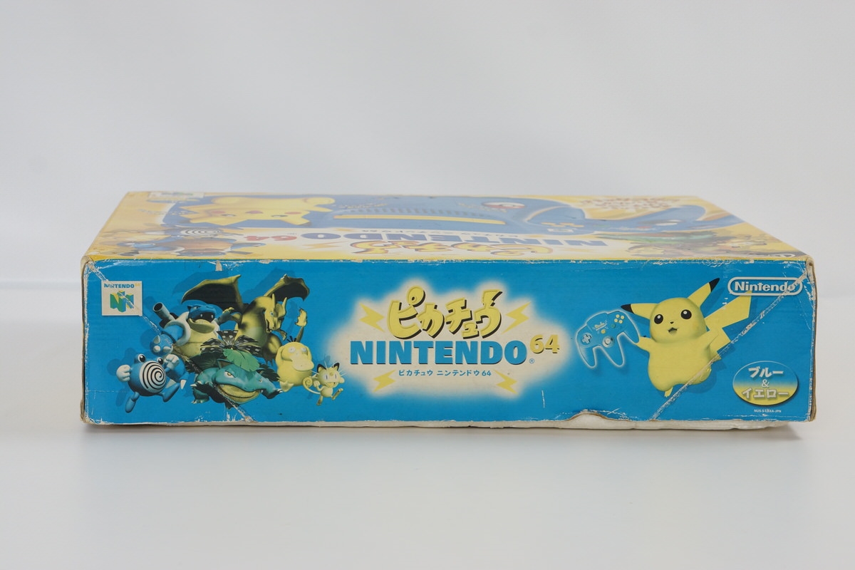 ニンテンドー64 Nintendo 64 PIKACHU Console System Boxed Tested wz Expansion