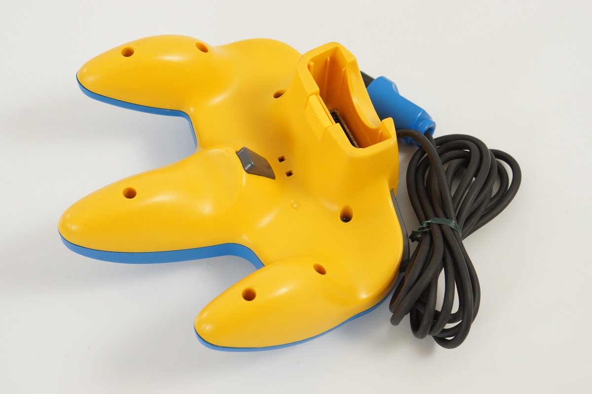 Nintendo 64 PIKACHU Console System Blue & Yellow Tested