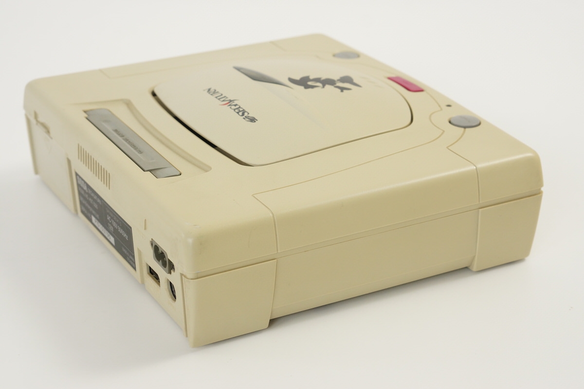 Sega Saturn SS SONIC Console White Toysrus Limited Tested