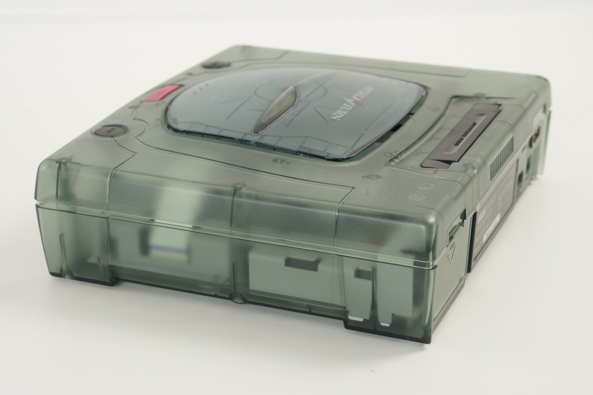Sega Saturn Skeleton Console Derby Stallion Limited Tested