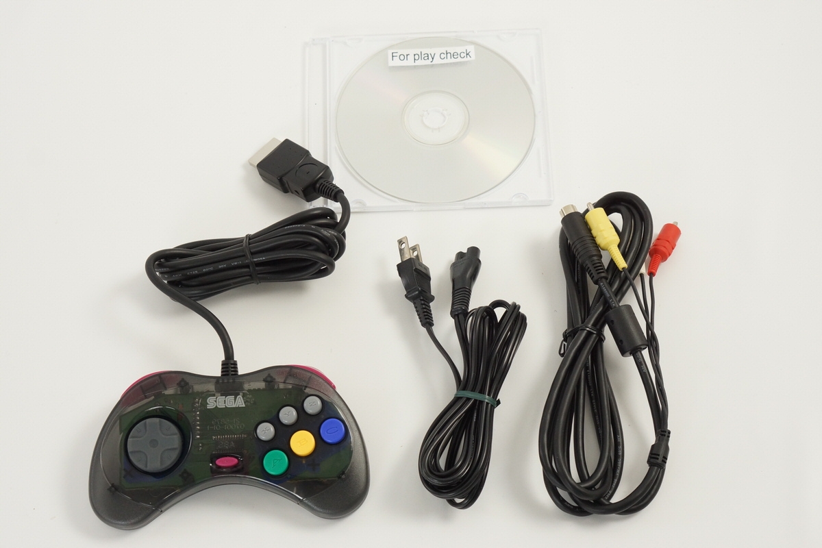 Sega Saturn Skeleton Console Derby Stallion Limited Tested