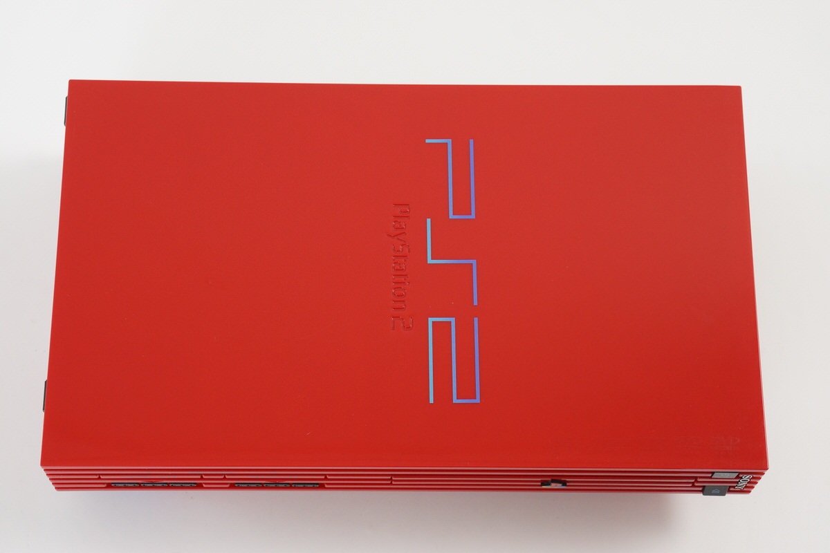 PS2 European Automobile Color Collection Super Red Console