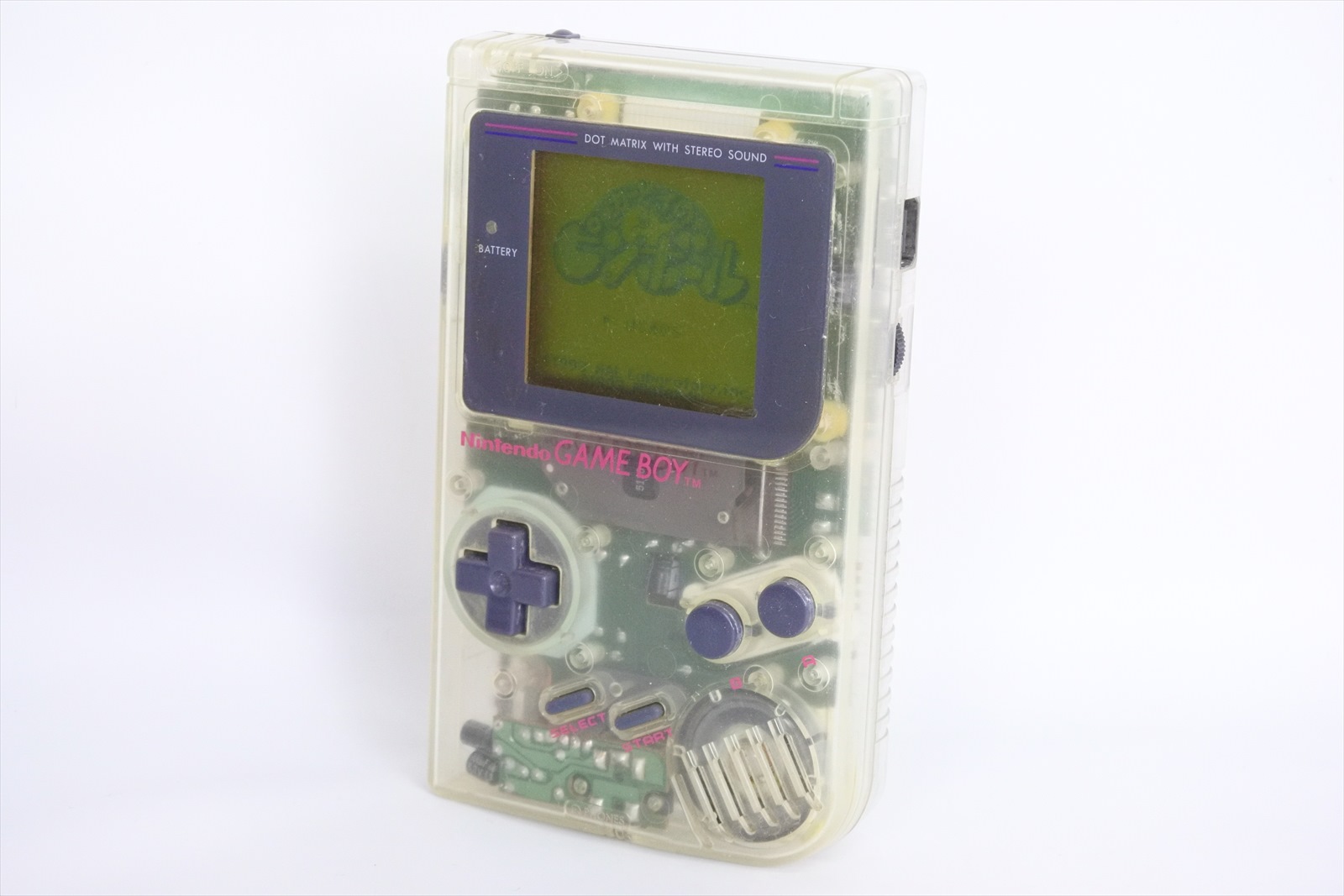 clear gameboy cartridge