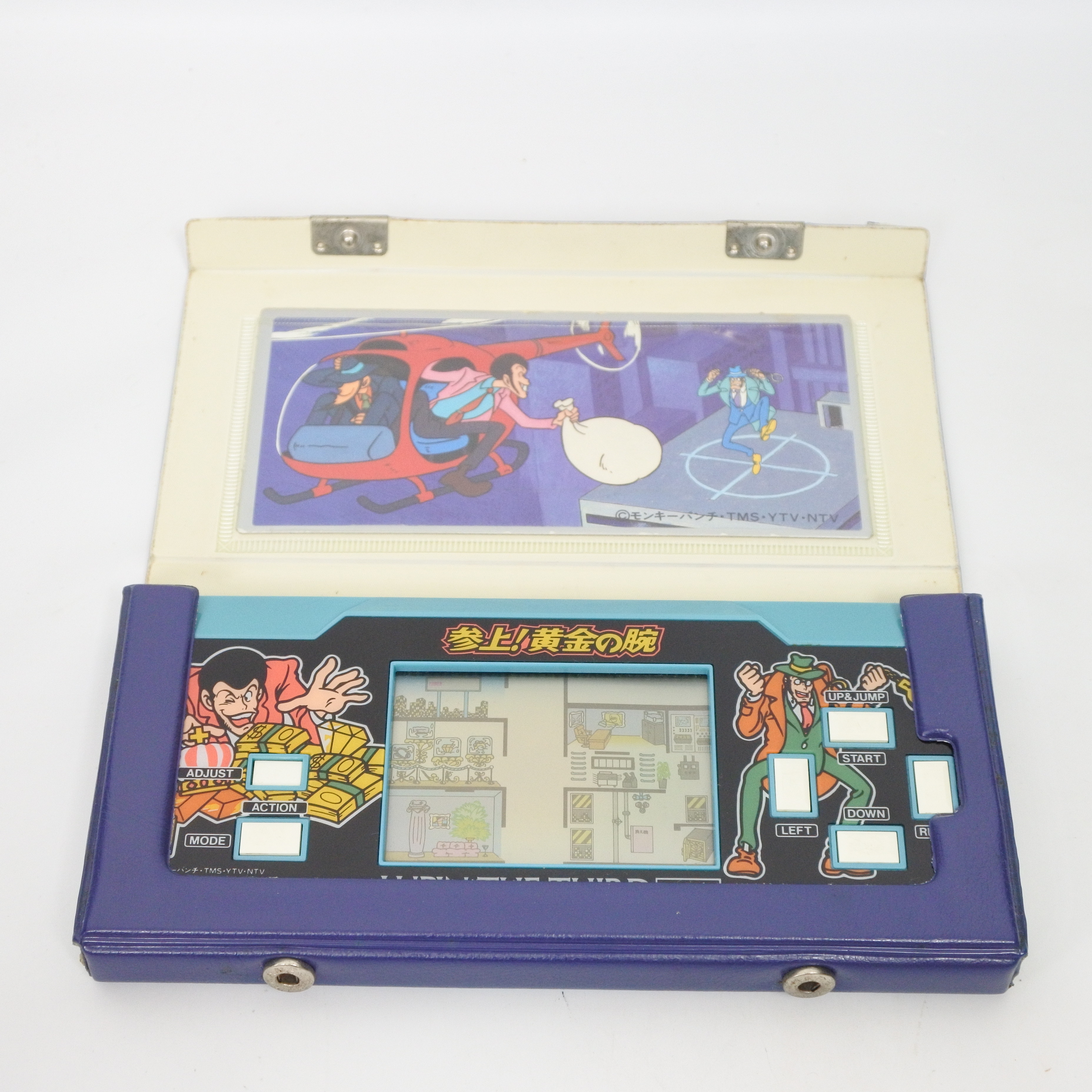 LCD LUPIN THE 3RD Third Epoch Game Watch Handheld Console Tested