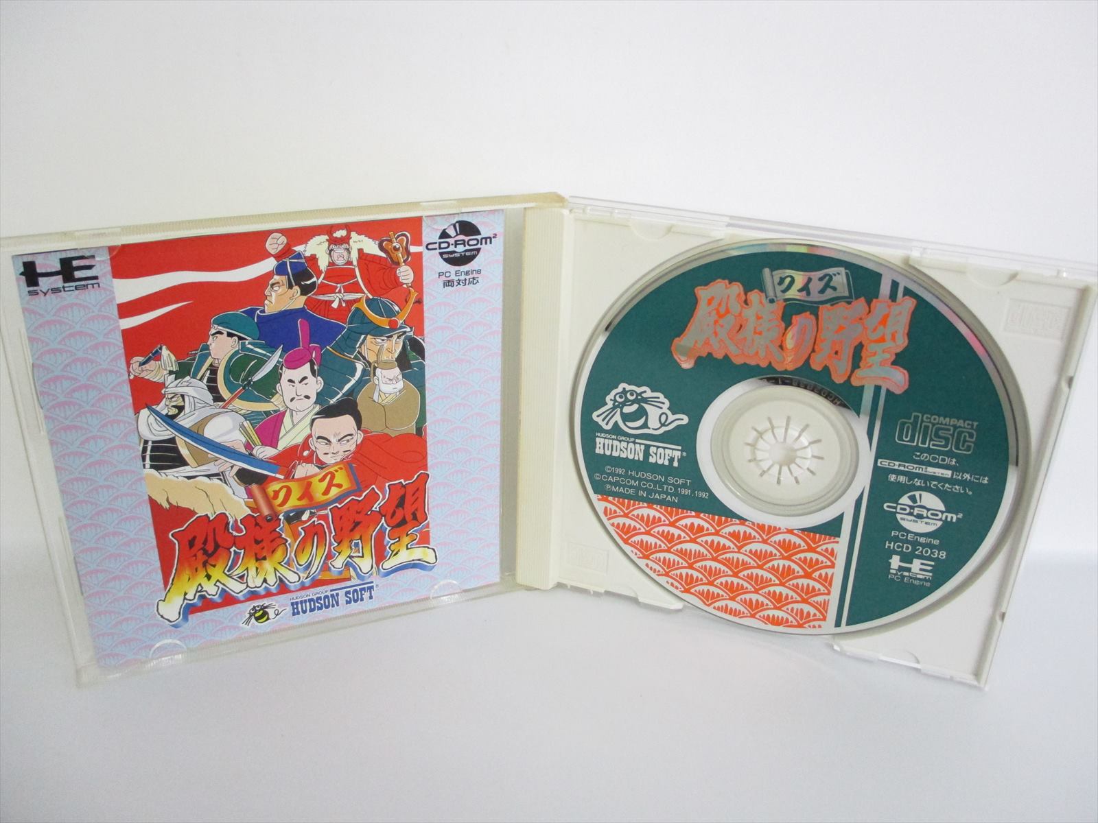 Quiz Tonosama No Yabo Ref C Pc Engine Cd Pe Ebay