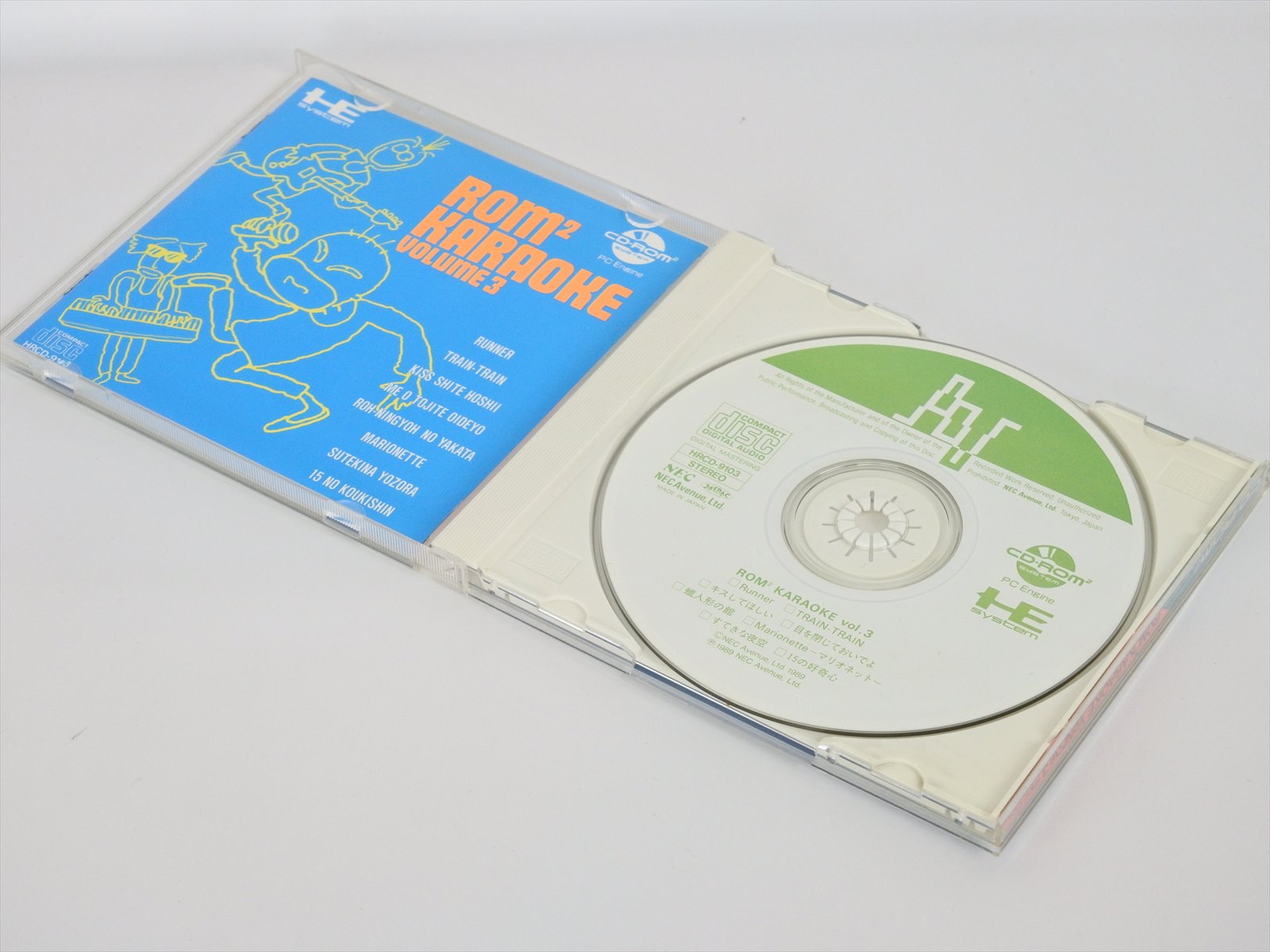 Rom Rom Karaoke Vol 3 Ref b Pc Engine Cd Pe Ebay