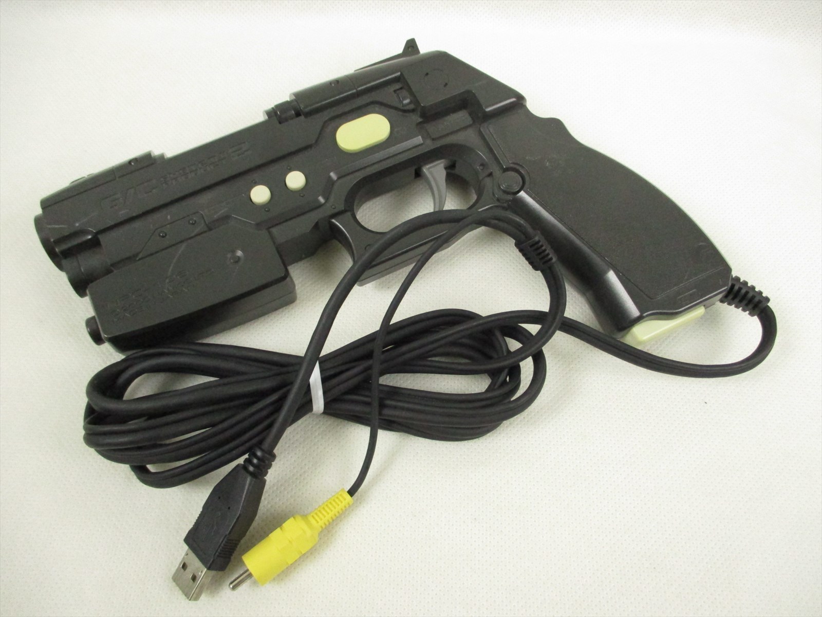 GUN CONTROLLER 2 NPC106 No Cable for 2P Guncon Namco PS2 Playstation 2