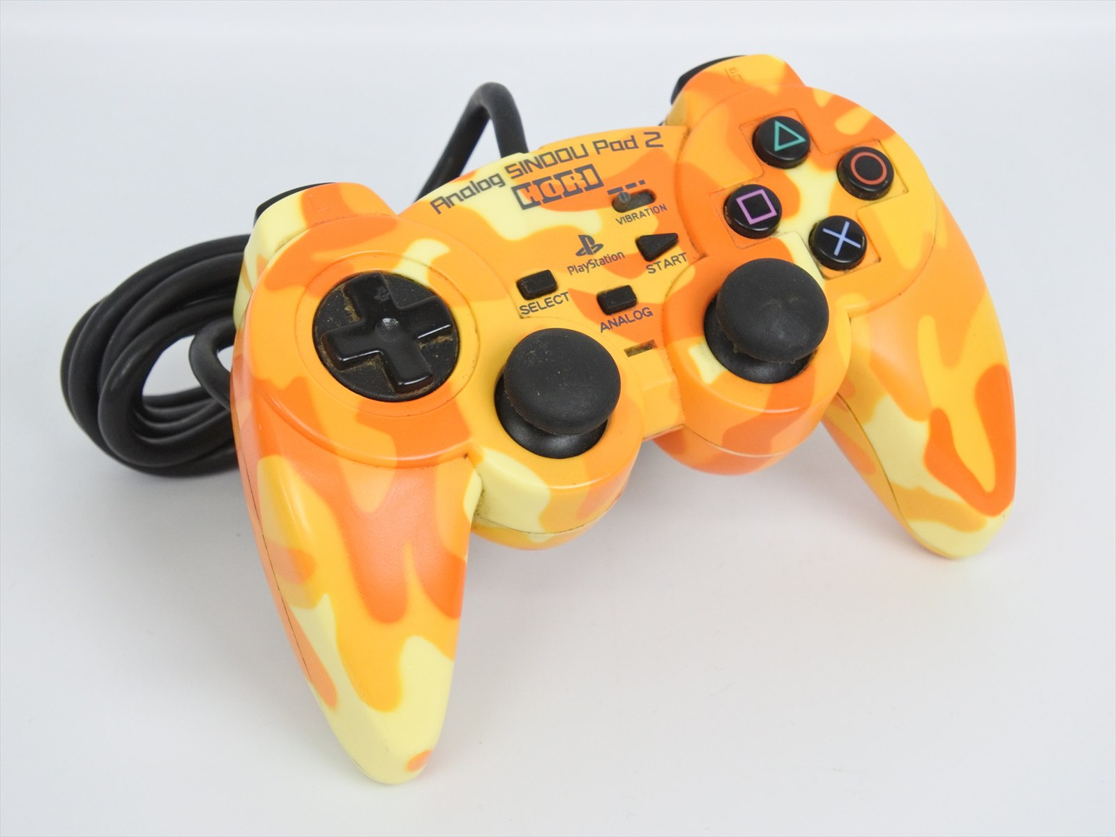 yellow ps2 controller